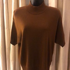 Jones New York sweater large brown/cinamon